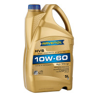 Շարժիչային յուղ RAVENOL HVS 10W-60 բարձր վազք ունեցող մեքենաների համար