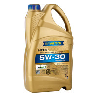 Շարժիչի յուղ RAVENOL HDX 5W-30