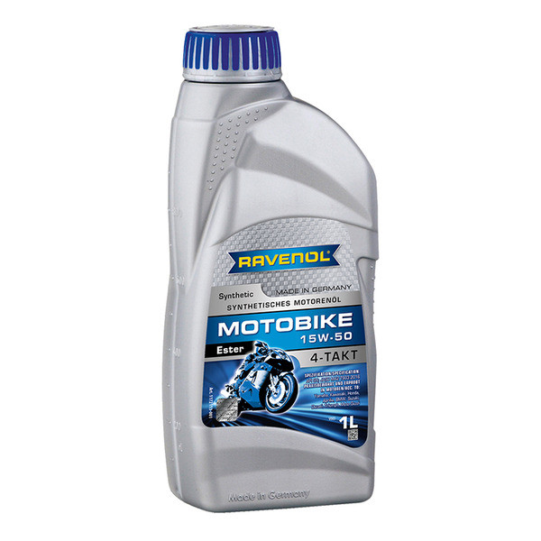 Շարժիչի յուղ RAVENOL Motobike 4-T Ester 15w-50