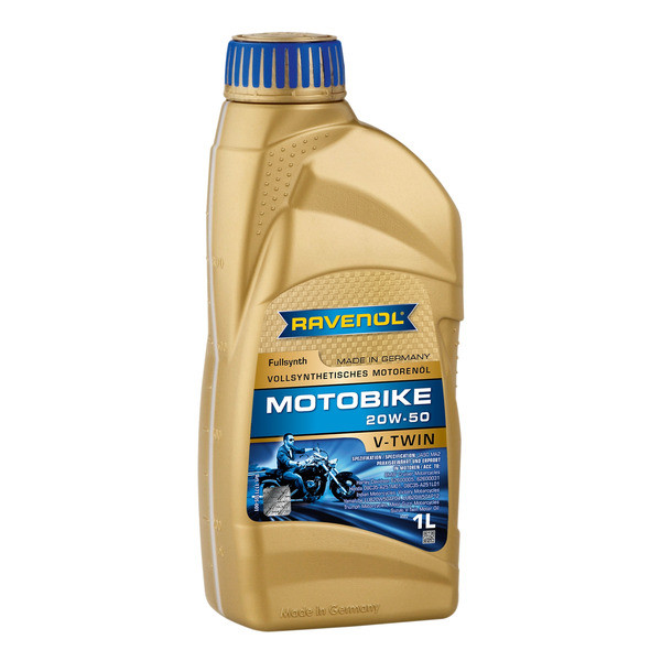 Շարժիչի յուղ RAVENOL Motobike V-Twin 20W-50 Fullsynth