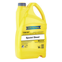 Շարժիչի յուղ RAVENOL Spezial Diesel 15W-40