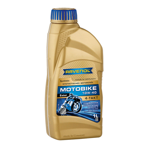 Շարժիչի յուղ RAVENOL Motobike 4-T Ester 10W-40