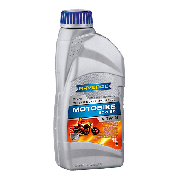Շարժիչի յուղ RAVENOL Motobike V-Twin 20W-50 Mineral