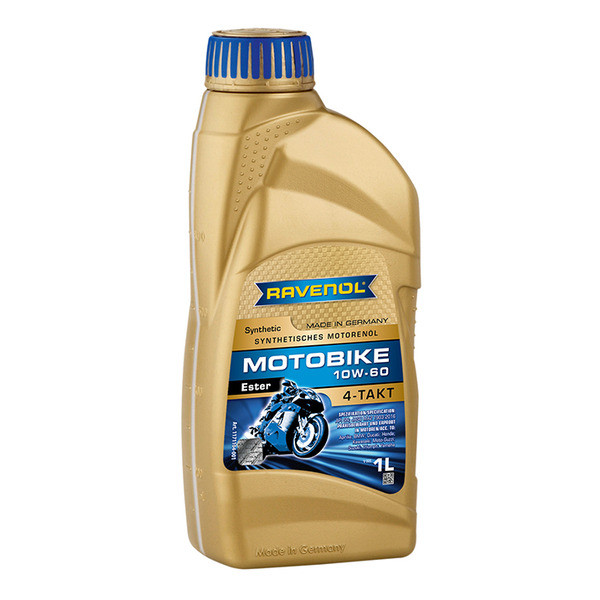 Շարժիչի յուղ RAVENOL Motobike 4-T Ester 10W-60