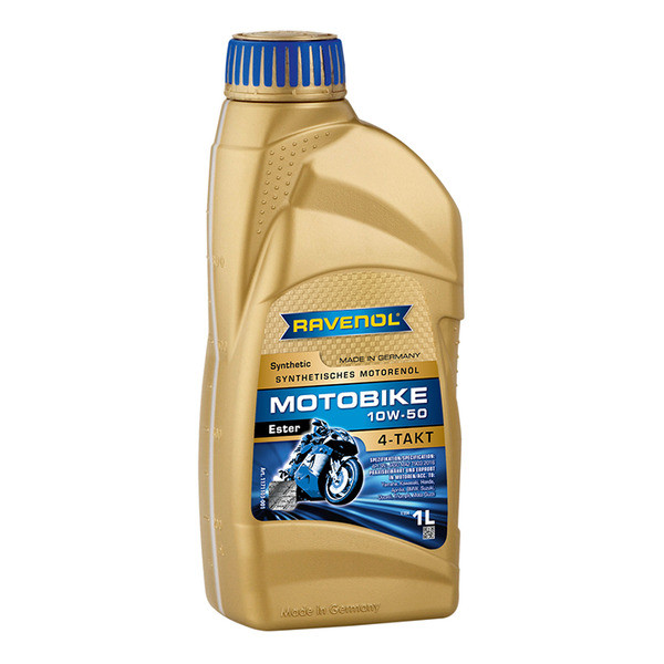 Շարժիչի յուղ RAVENOL Motobike 4-T Ester 10W-50