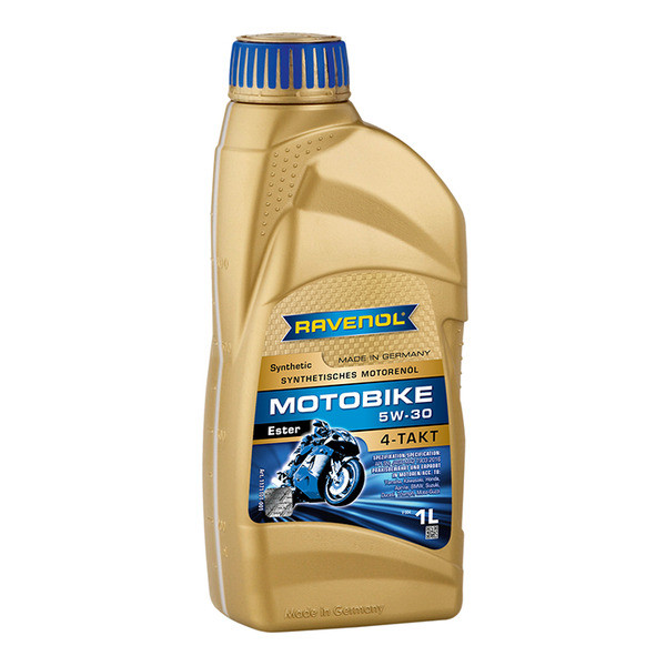 Շարժիչի յուղ RAVENOL Motobike 4-T Ester 5W-30