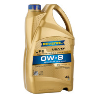 Շարժիչի յուղ RAVENOL UFE Ultra Fuel Economy 0W-8