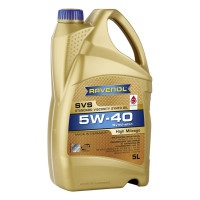 Շարժիչային յուղ RAVENOL SVS 5W-40 բարձր վազք ունեցող մեքենաների համար